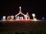 lights, nativity, Jesus